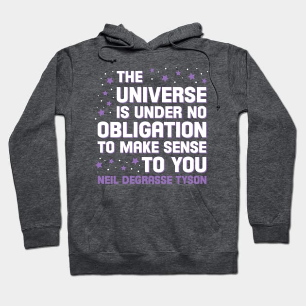 Obligations of the universe Hoodie by Zap Studios